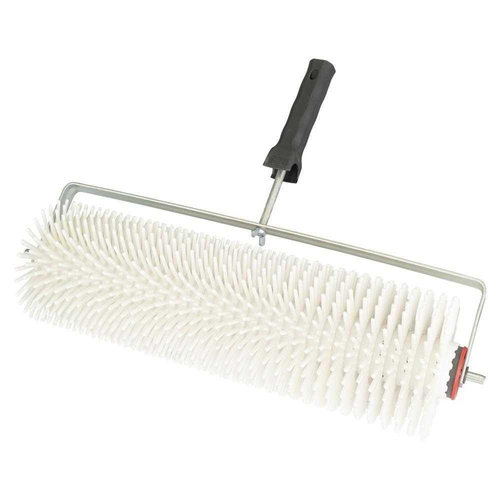 Валик аераційний голчастий MasterTool 120/400 мм з ручкою (мт92-8023) Валик аераційний голчастий MasterTool 120/400 мм з ручкою (мт92-8023)