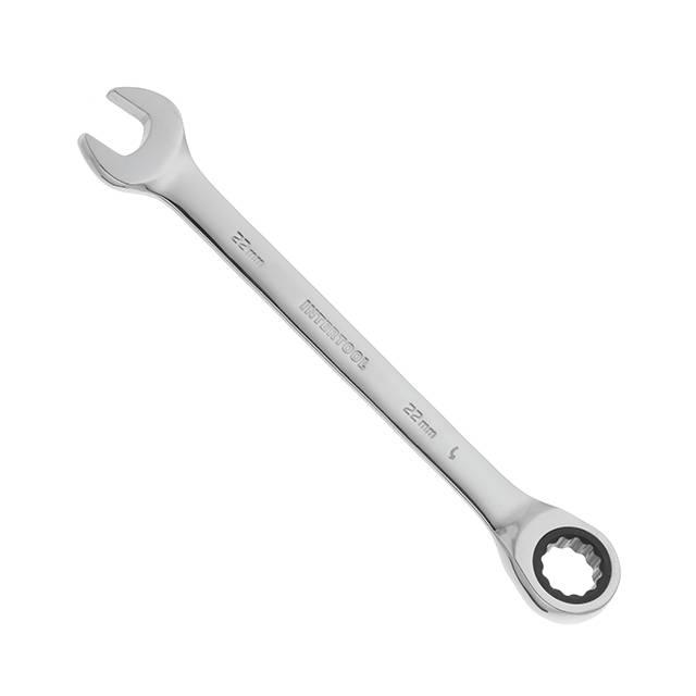 Ключ комбинированный Intertool XT-1362 Cr-V PROF DIN3113 с трещоткой 22 мм (9498960)