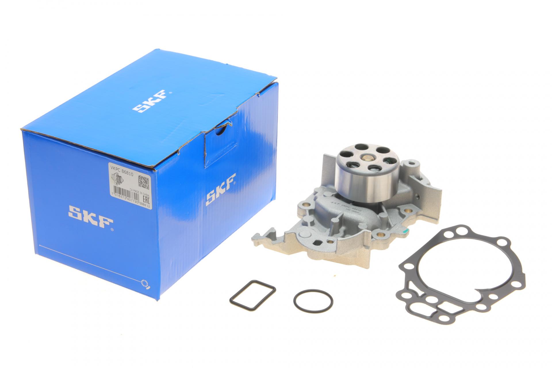 Помпа воды SKF Dacia Logan/Sandero 1.0/1.2 06-/Renault Kangoo/Clio/Logan/Twingo 1.2/1.2 16V 01--VKPC 86810
