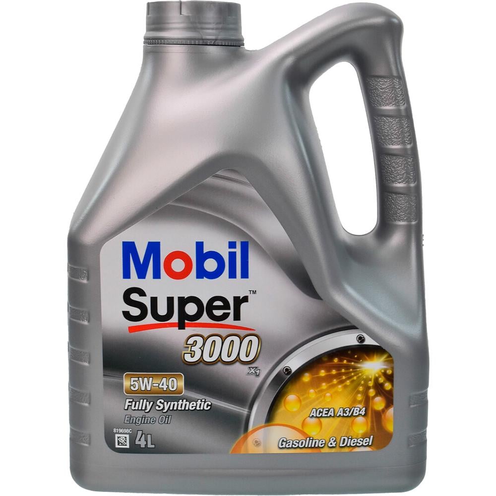 Моторное масло автомобильное Mobil SUPER 3000 X1 5W-40 5 л (87390)