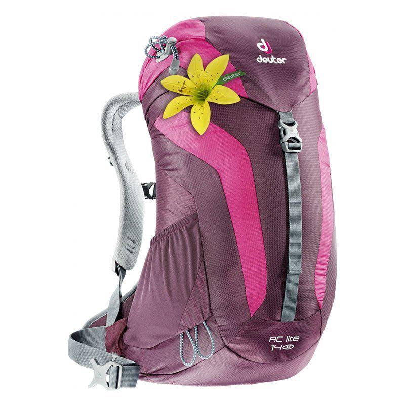 Рюкзак туристический Deuter AC Lite 14 л Aubergine/Magenta (34200165509)