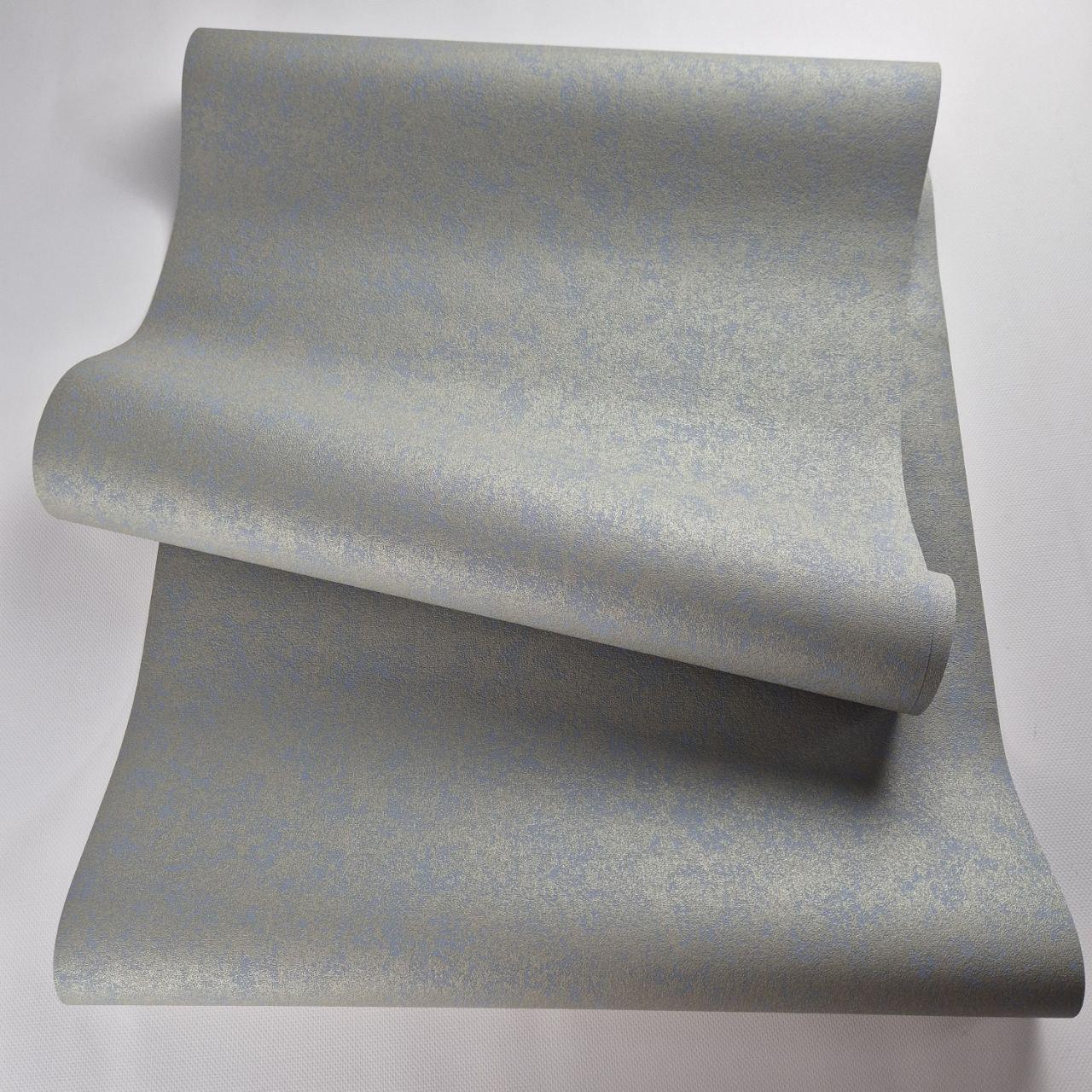 Шпалери вінілові на флізеліновій основі для спальні/вітальні/кабінету Marburg 58140 0,53х10,05 м Блакитно-золотий (2785922162) - фото 3