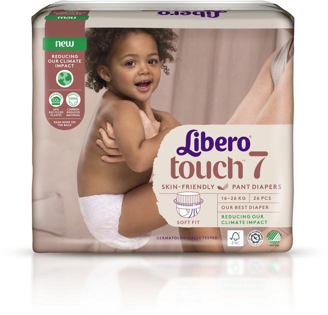 Подгузники для детей Libero Touch 7 16-26 кг 26 шт. (2661376785) - фото 3