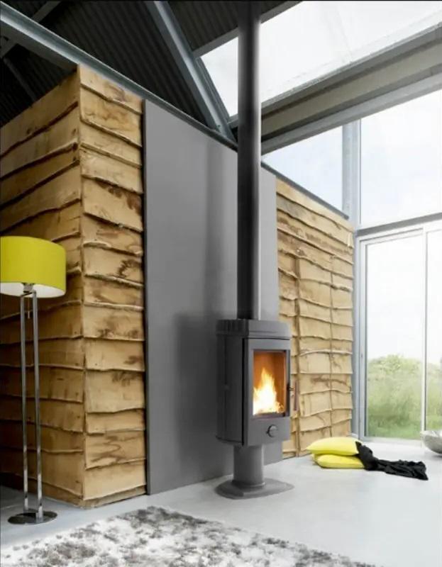 Чавунна піч-камін на ніжці Invicta (MESNIL) - фото 3