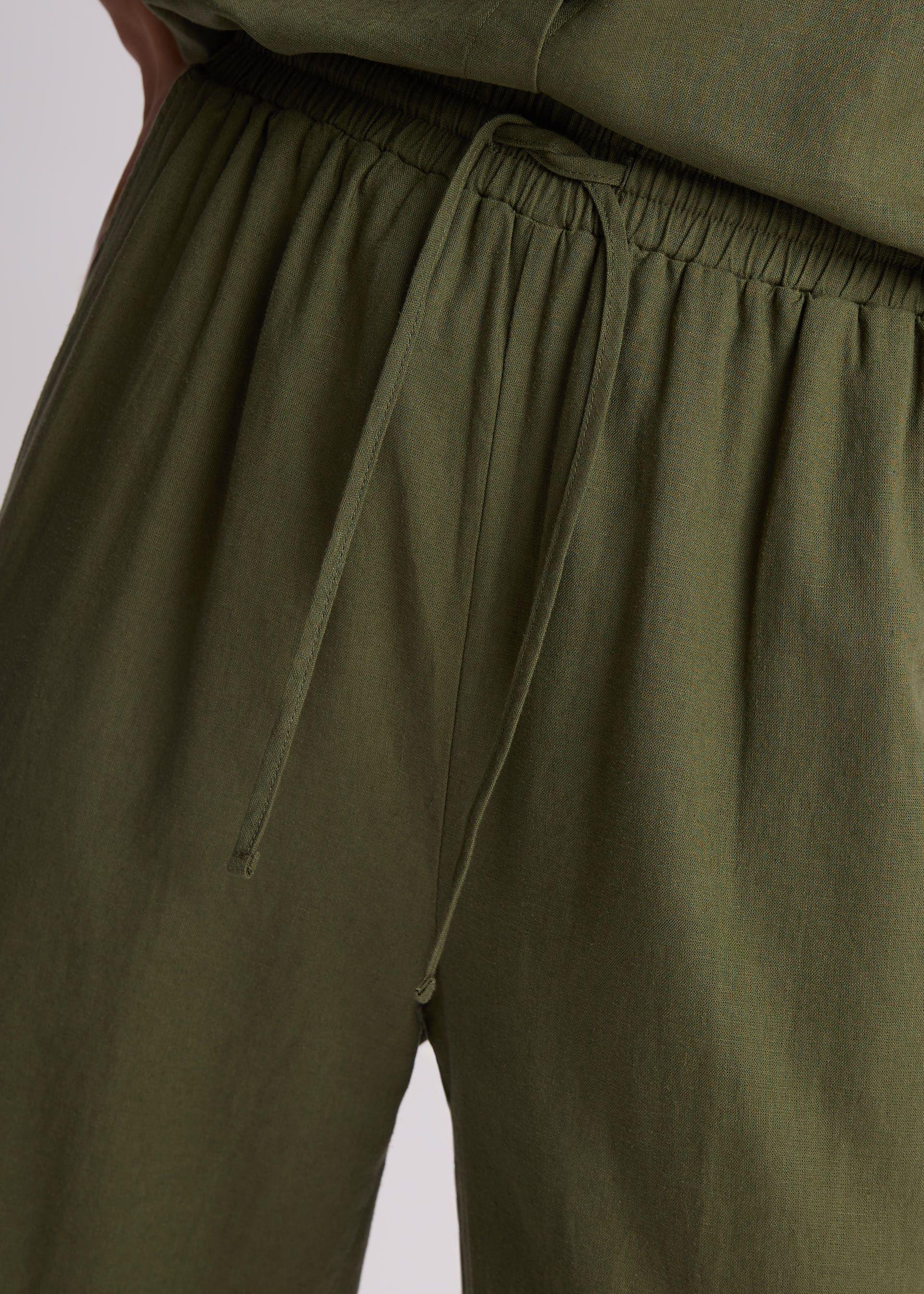 Брюки жіночі Diverse LENEA вільний крій р. 42 Хакі (5905384144393) - фото 3