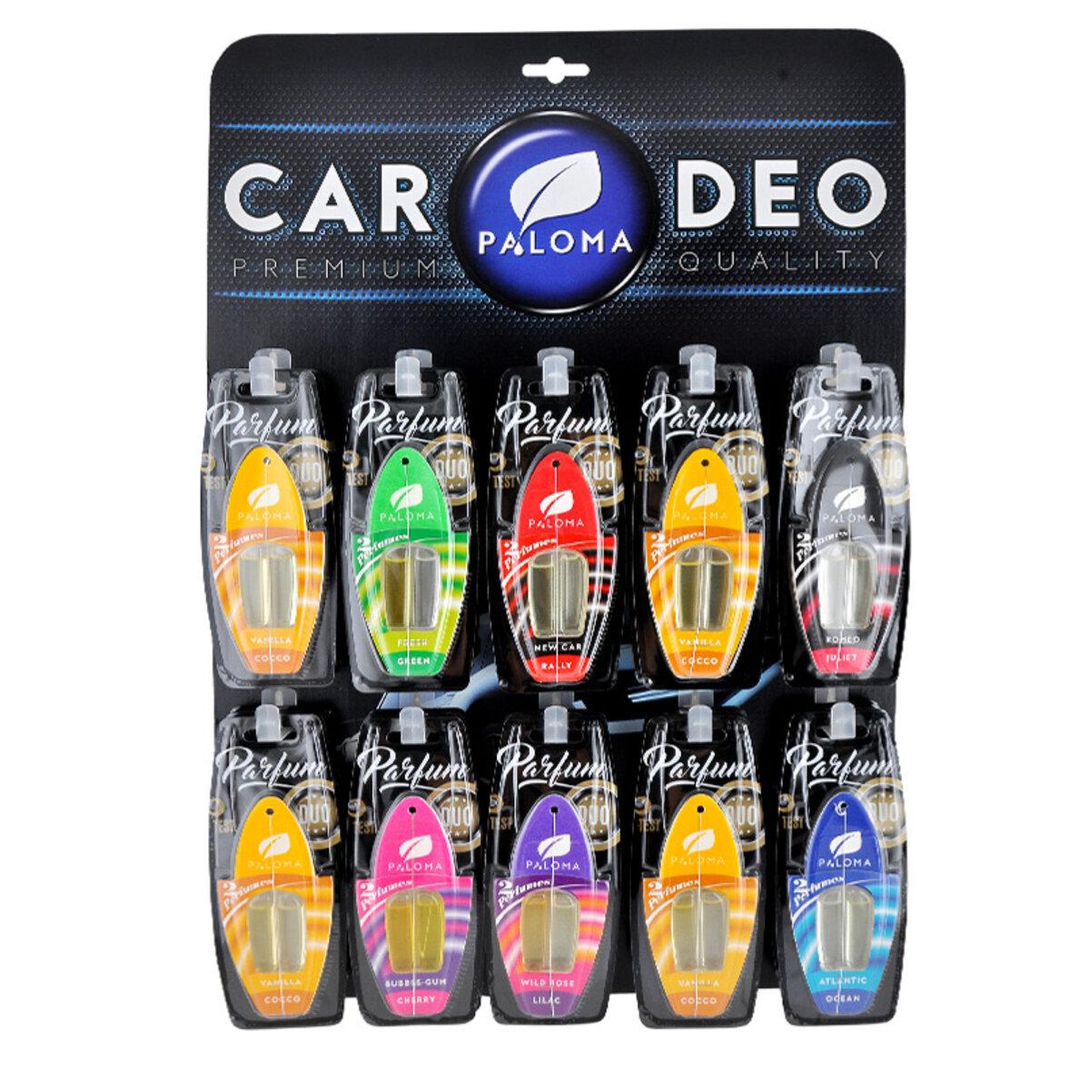 Ароматизаторы для авто Paloma DUO дисплей блистер 45 шт. (PDD03)