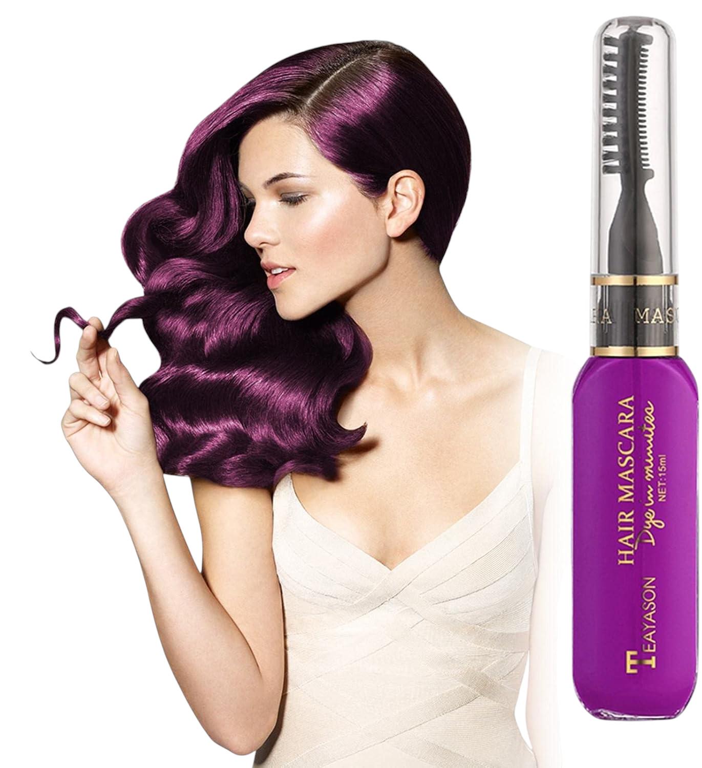 Фарба для волосся тимчасова що змивається Rose Purple 10 - фото 4 Фарба для волосся тимчасова що змивається Rose Purple 10 - фото 4