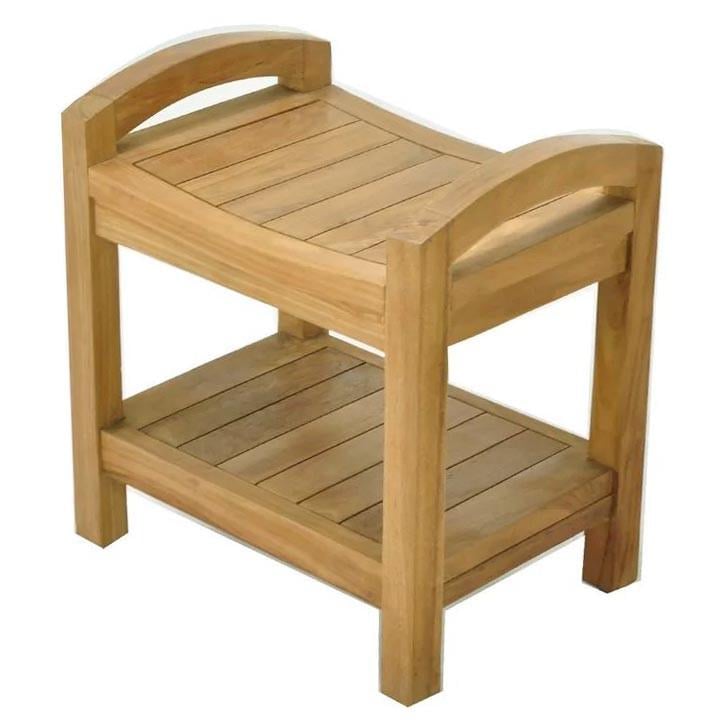 Табурет для ванной из дерева Терама Сиена (ТВН-010105)