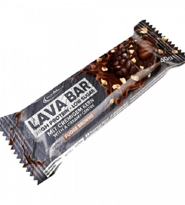 Протеиновый батончик IronMaxx Lava Bar 40 г Brownie