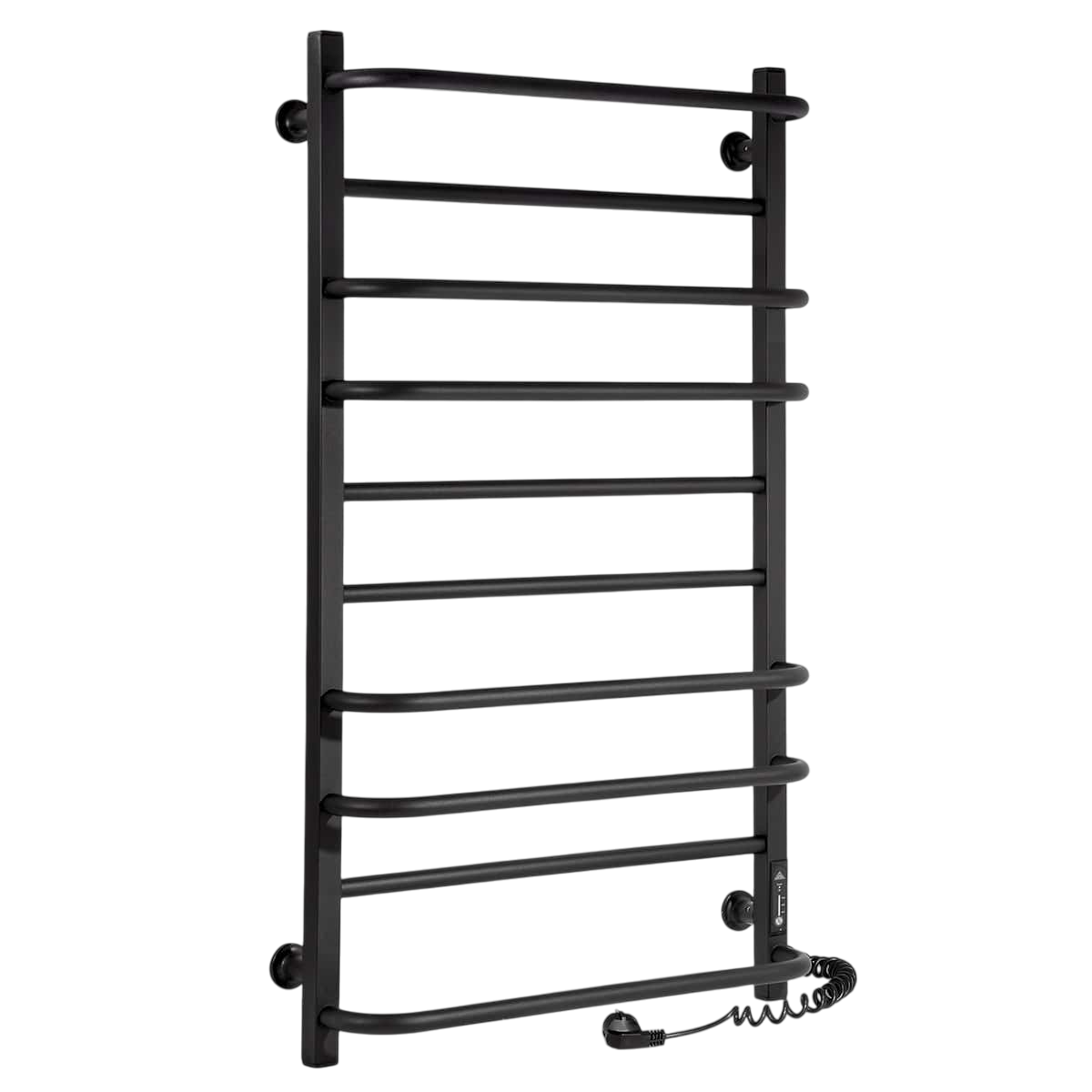 Полотенцесушитель электрический Laris Комфорт ЧФЧ10 900х500 мм R вертикальный Черный (AKV-73207639)