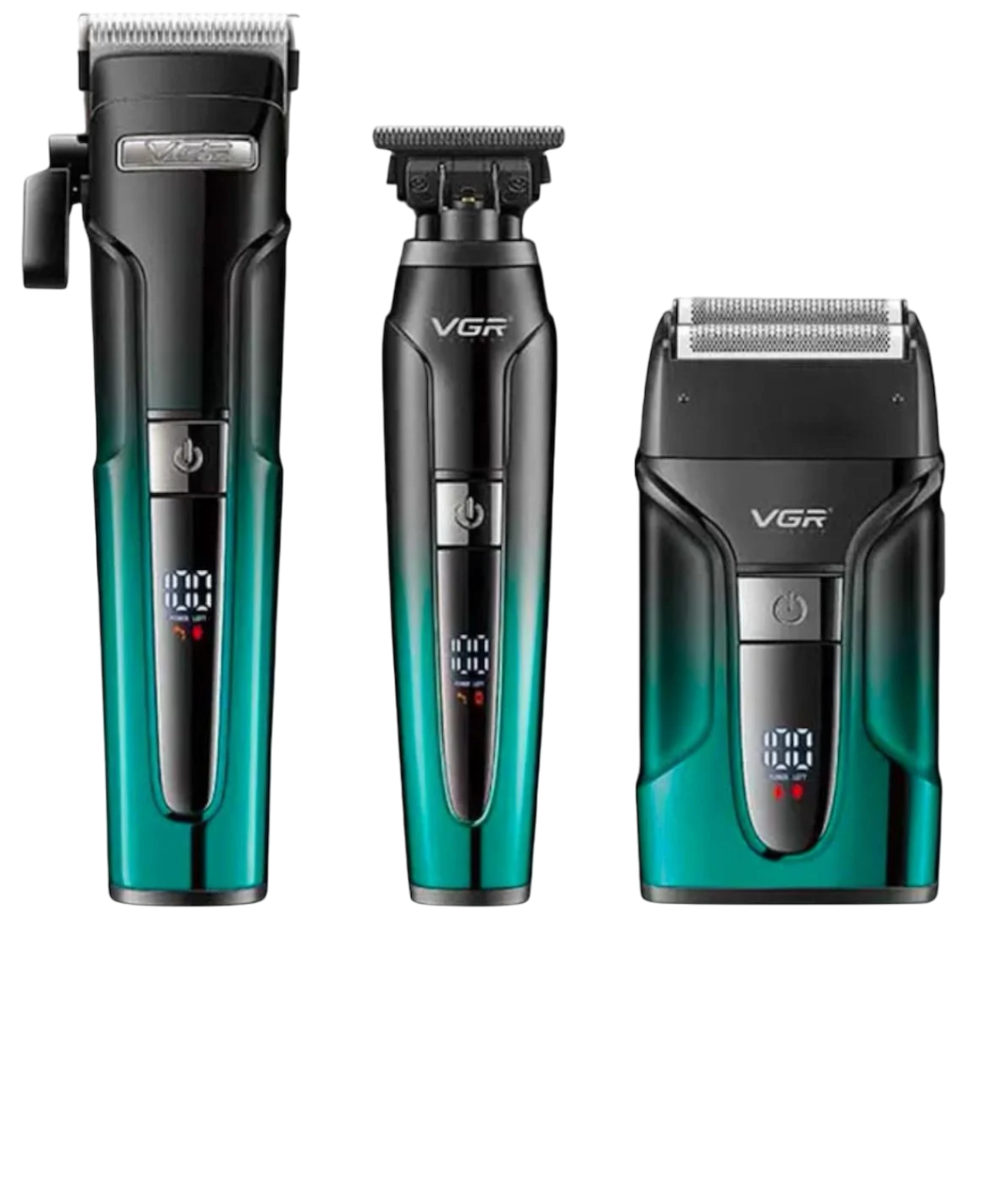 Комплект для стрижки VGR-694 3в1 машинка/тример/шейвер (В-694)