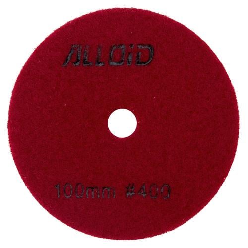 Круг алмазный шлифовальный Alloid Pro STAR на липучке STAR 100 мм зерно 400 (00000063374)