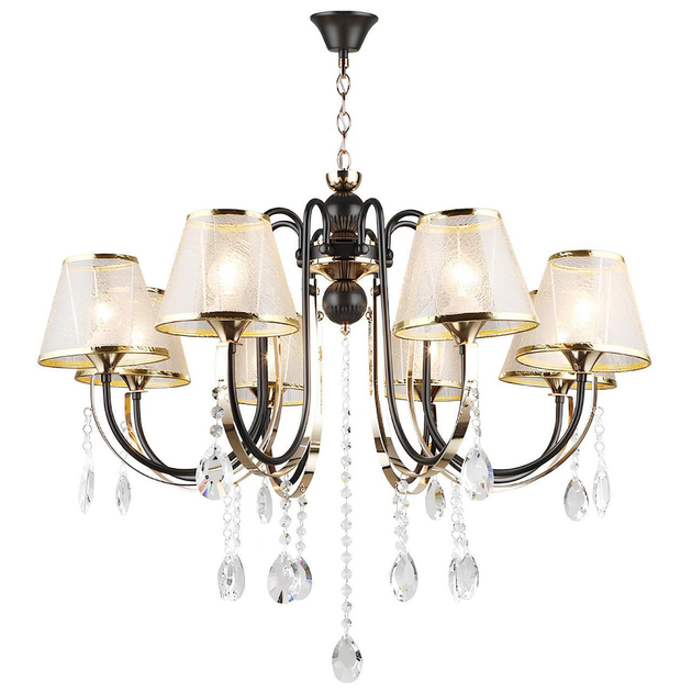 Люстра классическая B NH5269/8 COFFEE/FGD (43447) Люстра классическая B NH5269/8 COFFEE/FGD (43447)