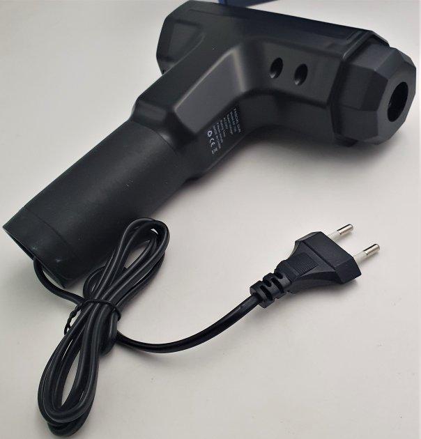 Массажер для тела мышечный Fascial Gun RF-709 220 В ручной 4 насадки Черный (1707906834) - фото 3