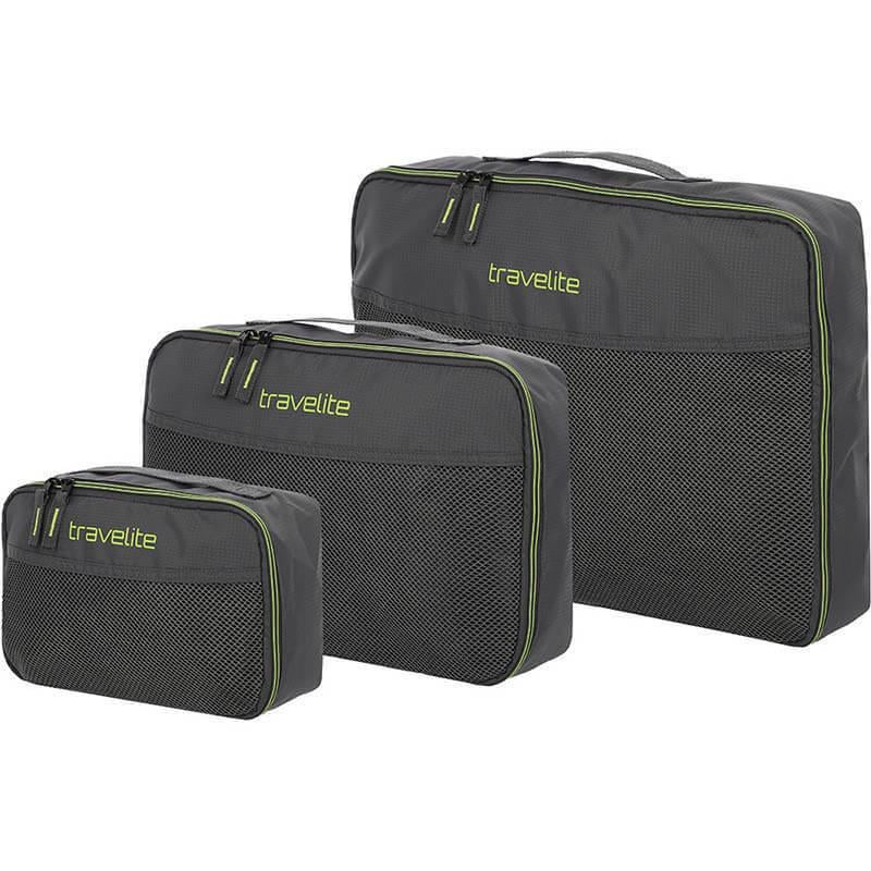 Набор органайзеров для багажа Travelite Accessories L/M/S Anthracite (TL000334-04)