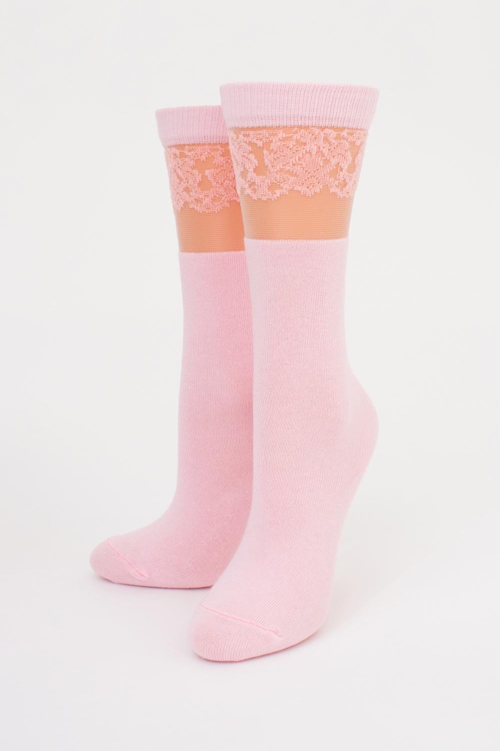 Гольфы детские хлопчатобумажные Giulia KG1 CRISTAL 004 18 Pink-pearl (33341302)