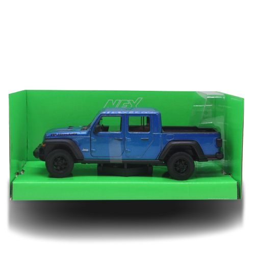 Машинка металлическая Країна Іграшок Jeep Gladiator 2007 1:24 Синий (1-6-195460)