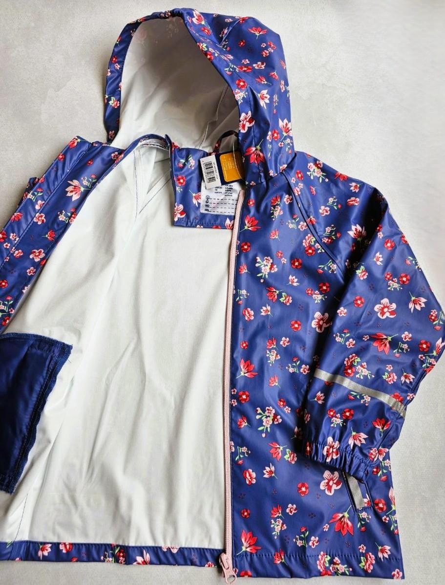 Дождевик-куртка без утепления Lupilu грязеотталкивающий 98-104 см (086494) - фото 2 Дождевик-куртка без утепления Lupilu грязеотталкивающий 98-104 см (086494) - фото 2