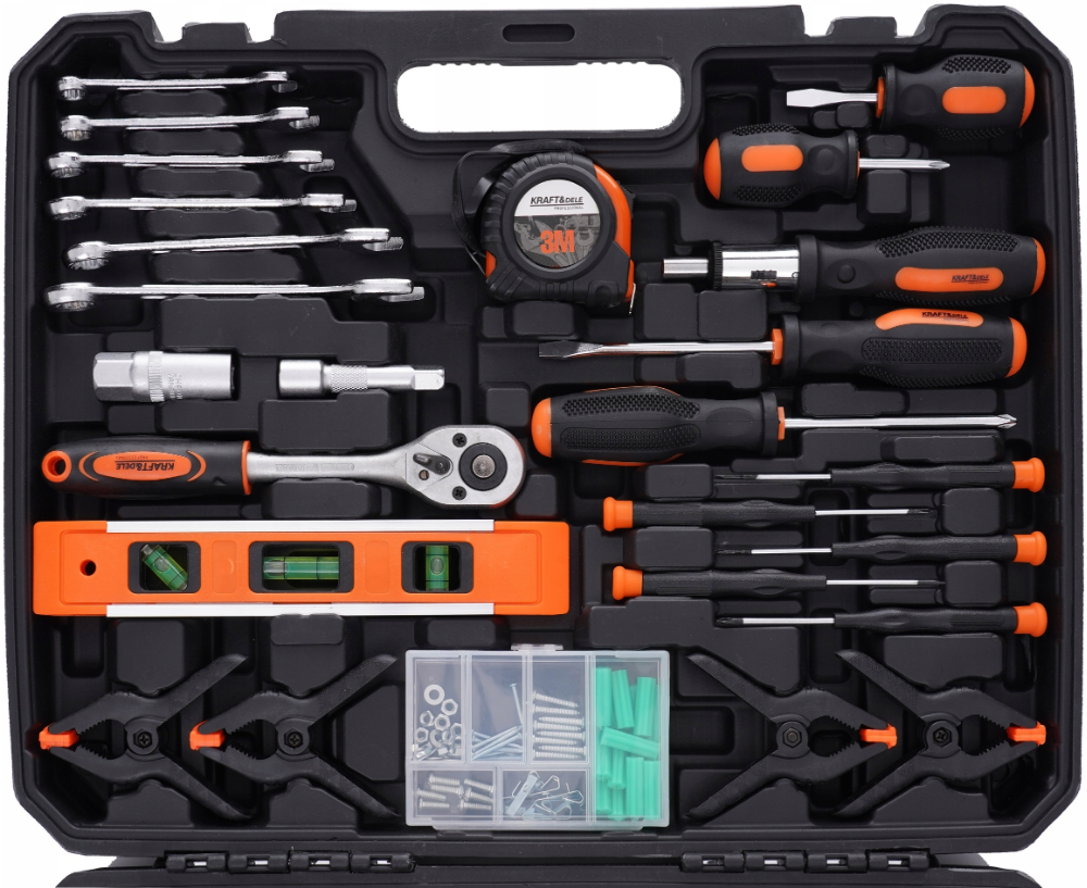 Набор инструментов Kraft&Dele KD10837 168 шт. - фото 2 Набор инструментов Kraft&Dele KD10837 168 шт. - фото 2