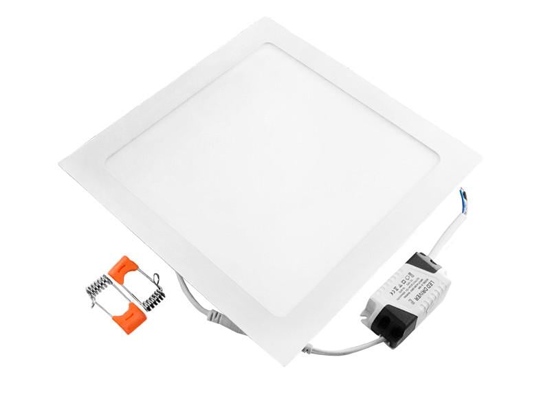 Светильник светодиодный врезной Downlight 18 Вт 6400К квадратный (824)