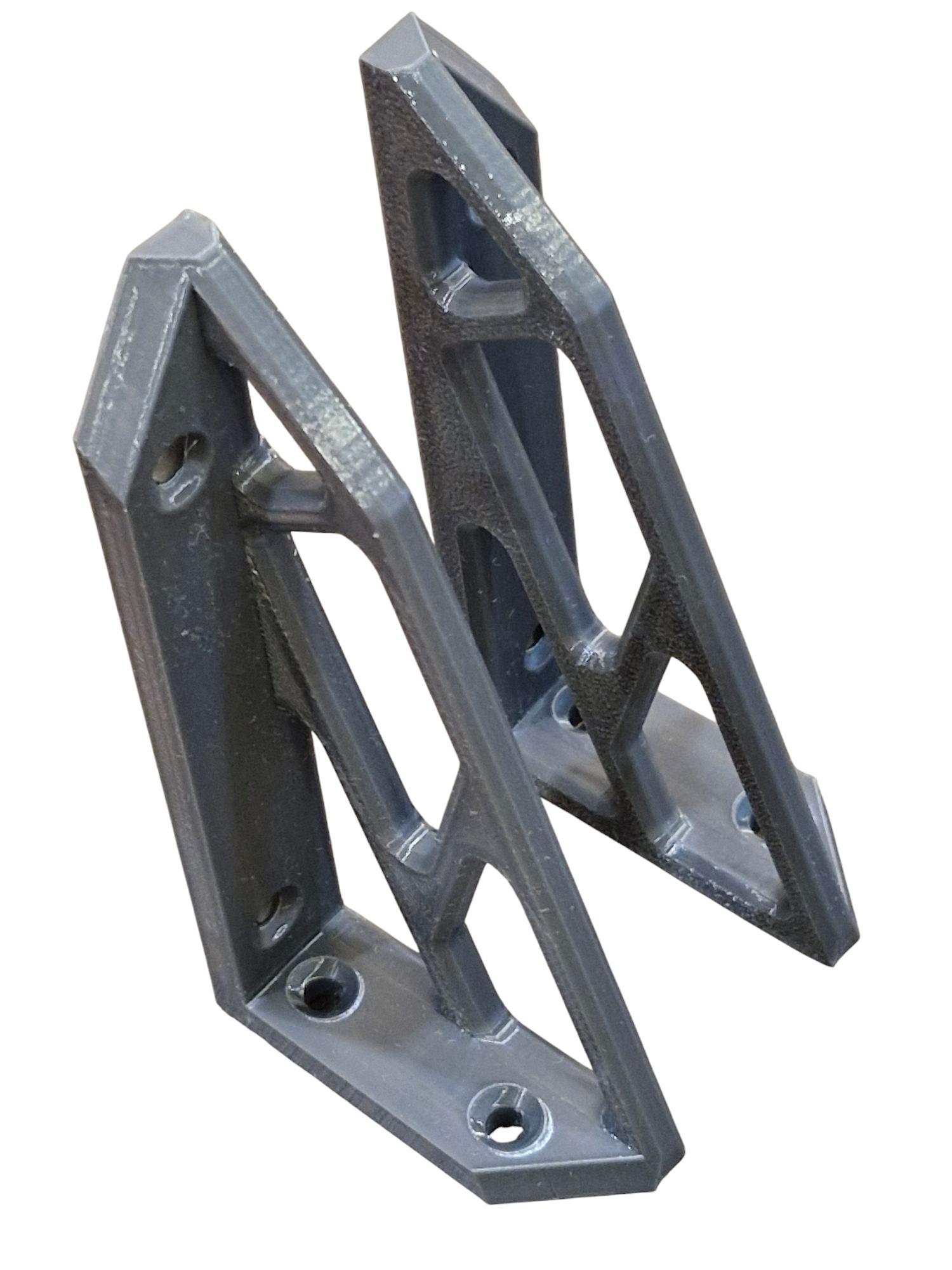 Тримач полиці Модик для полиць глибиною до 180 мм пластик ПЕТ до 20 кг 119х59х20 см 2 шт Білий (101405518) - фото 10 Тримач полиці Модик для полиць глибиною до 180 мм пластик ПЕТ до 20 кг 119х59х20 см 2 шт Білий (101405518) - фото 10