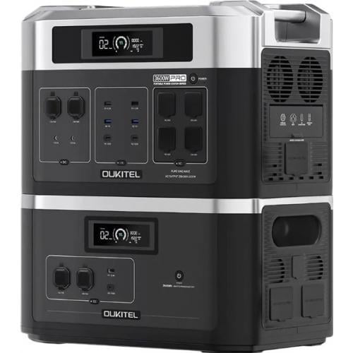 Портативная зарядная станция Oukitel BP2000E PRO 2048Wh 3600W и дополнительная батарея 2000W 2048Wh (108618) - фото 3 Портативная зарядная станция Oukitel BP2000E PRO 2048Wh 3600W и дополнительная батарея 2000W 2048Wh (108618) - фото 3