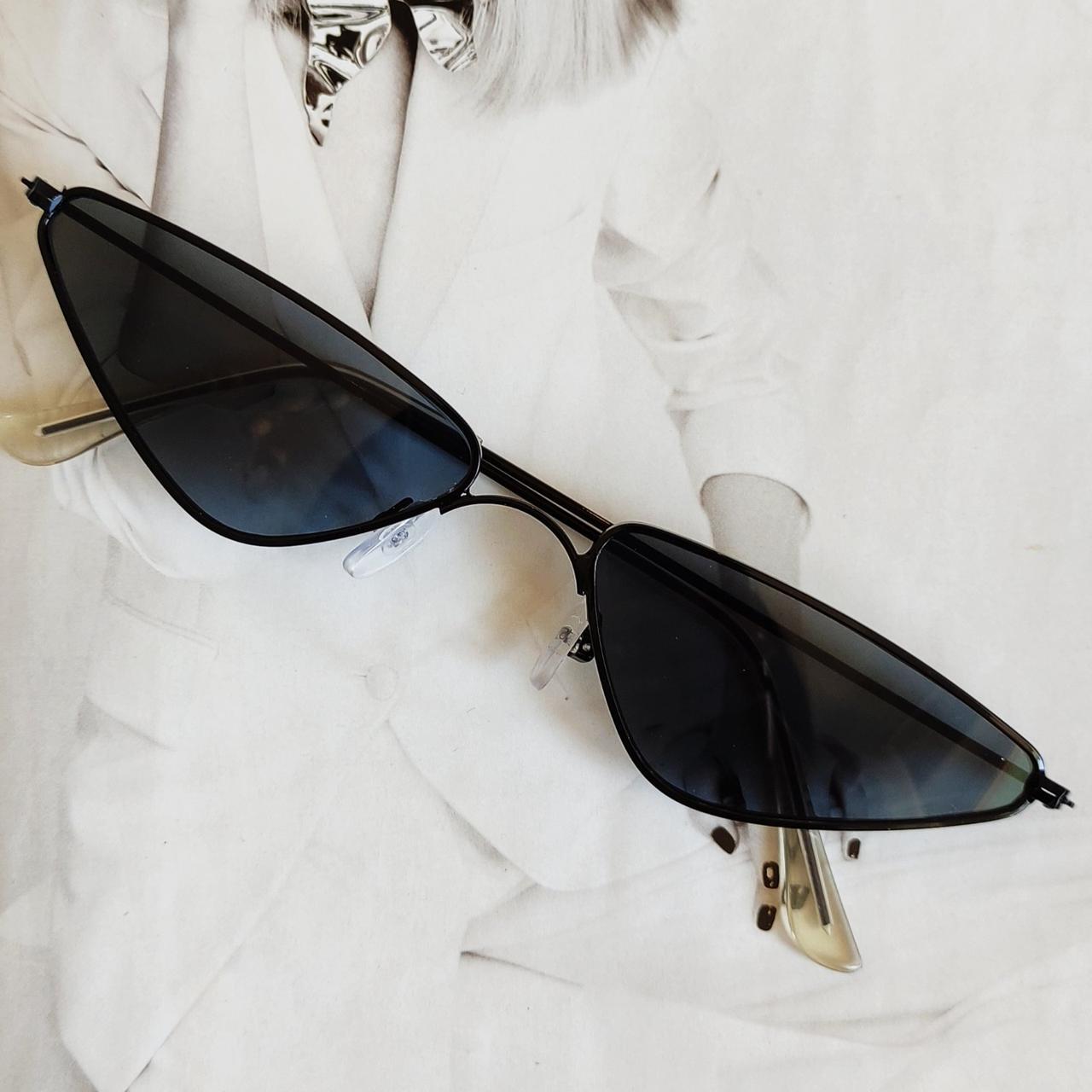 Солнцезащитные очки маленький треугольник Черный 2