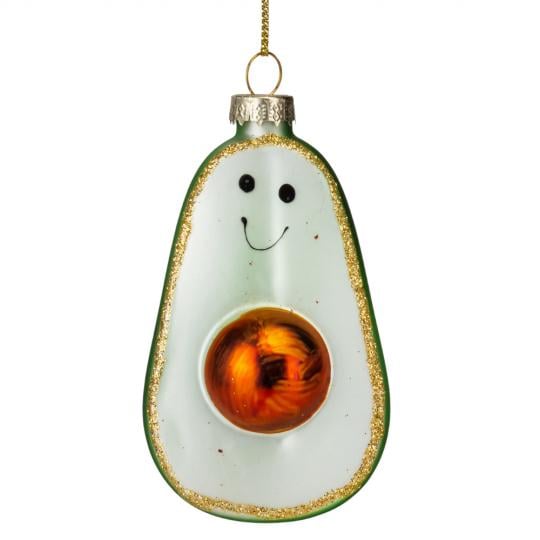 Елочная игрушка Авокадо 9,5 см (6030-004)
