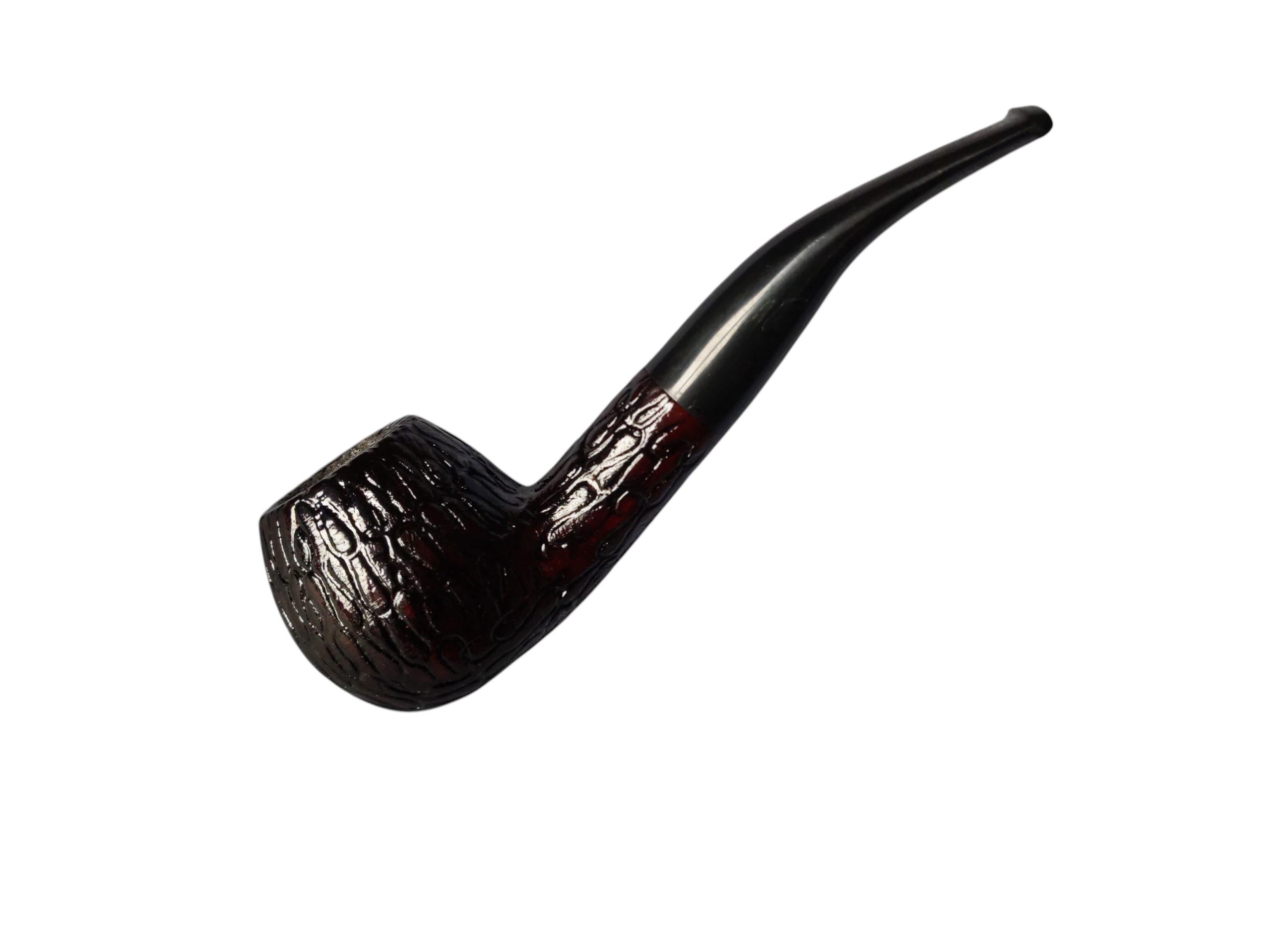 Курительная трубка Golden Gate Apple бук рифленая (102)