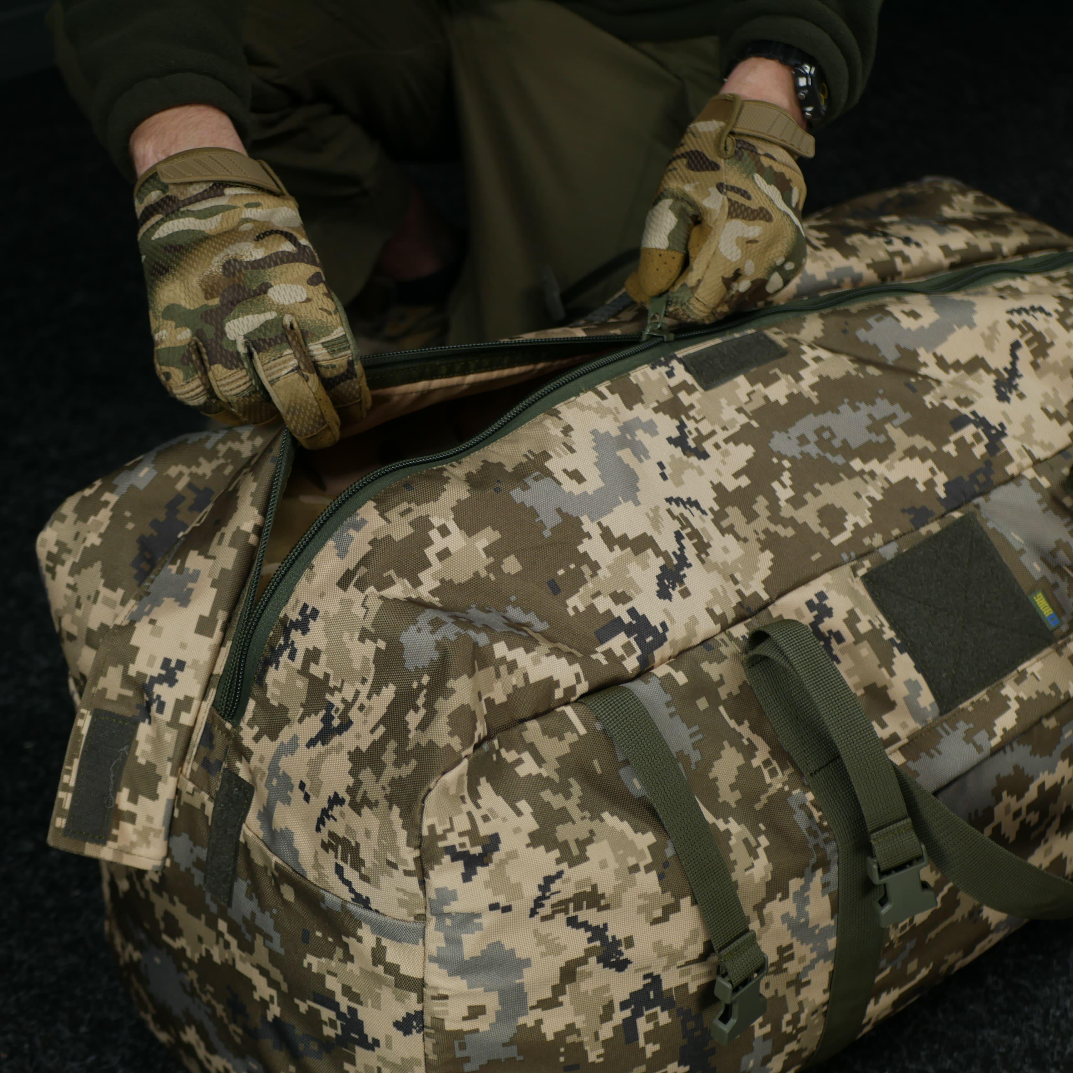 Сумка Кіборг Military ММ14 82х37х33 см Pixel (9799662) - фото 8 Сумка Кіборг Military ММ14 82х37х33 см Pixel (9799662) - фото 8