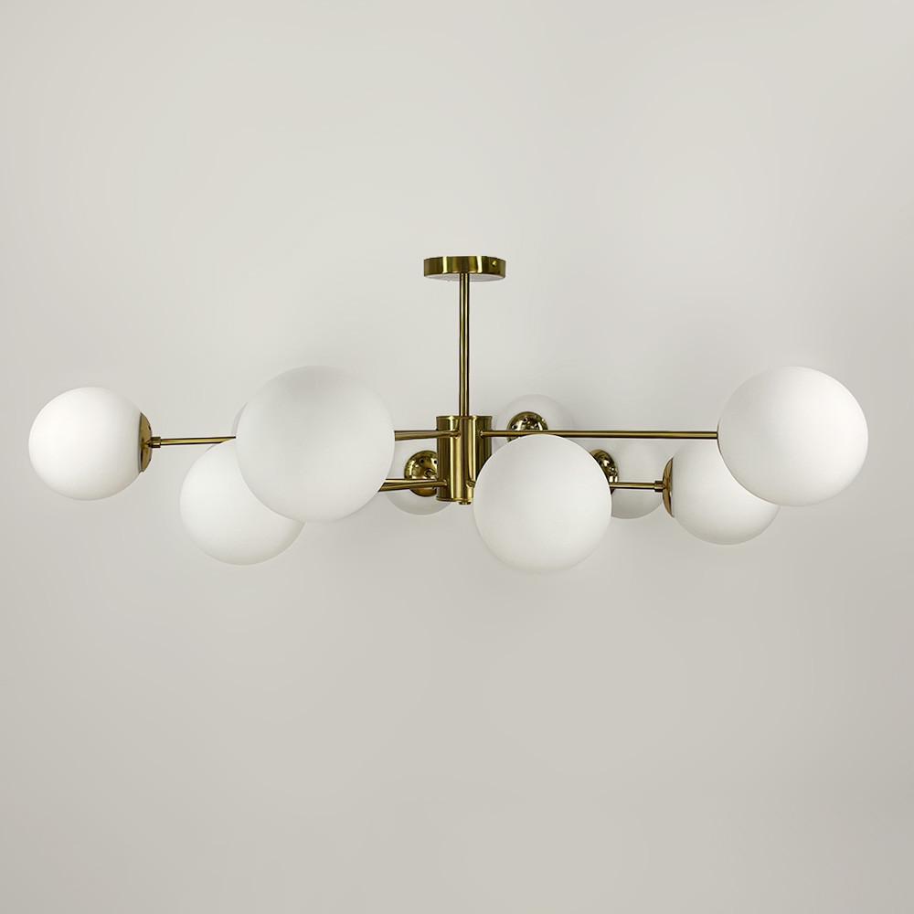 Люстра стельова Right Selection на 12 плафонів (CD 111/12 AB) - фото 4 Люстра стельова Right Selection на 12 плафонів (CD 111/12 AB) - фото 4