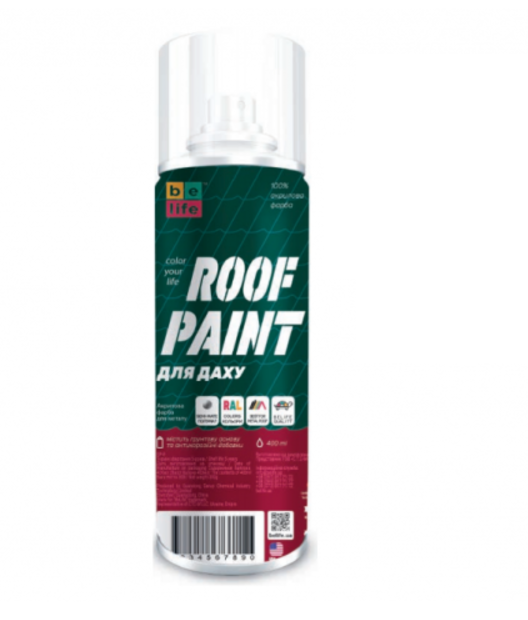 Краска Belife Roof Paint Серый полуматовый (RAL 7004)