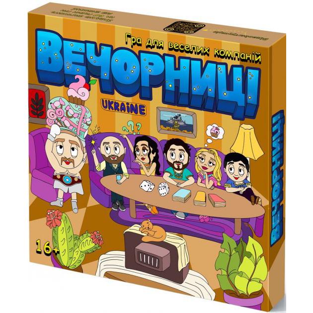 Настільна гра для компанії "Вечорниці" 8878-VCHR Укр