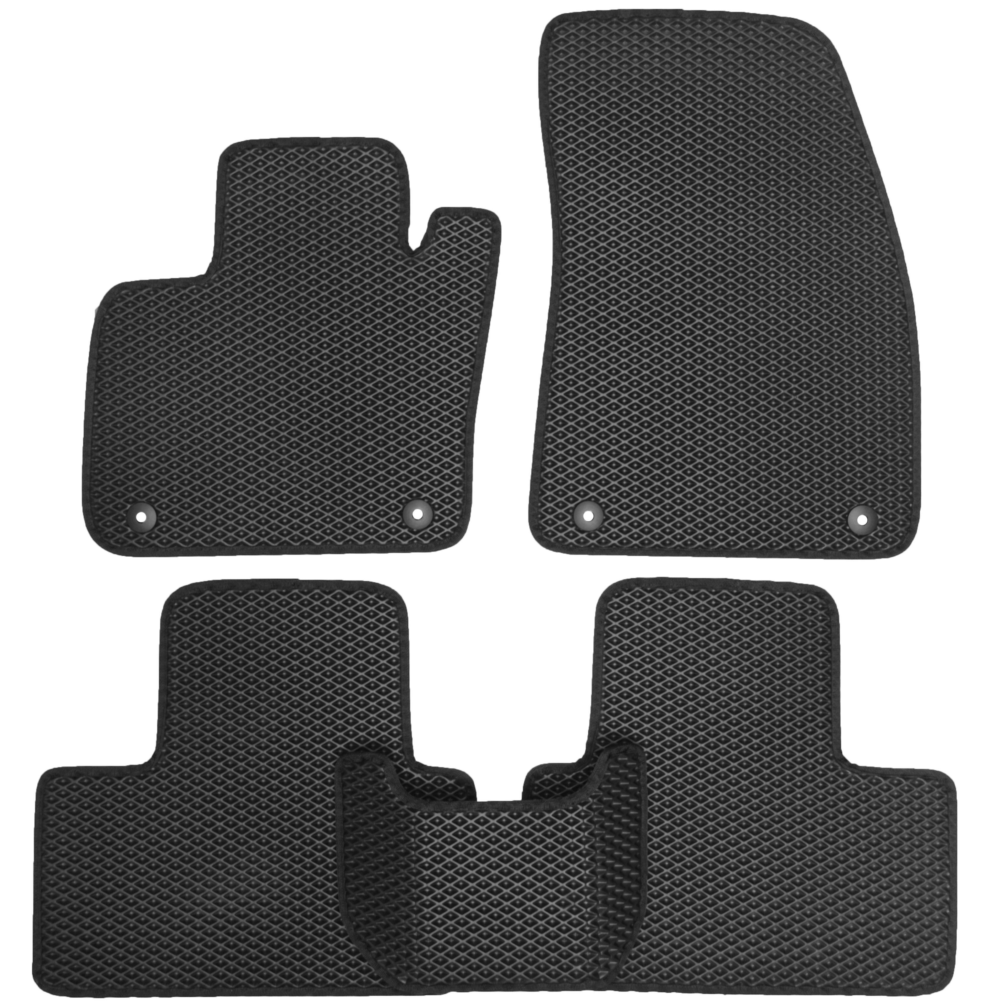 Коврики в салон для Volvo XC40 '17- EVA-полимерные Черный (150743)