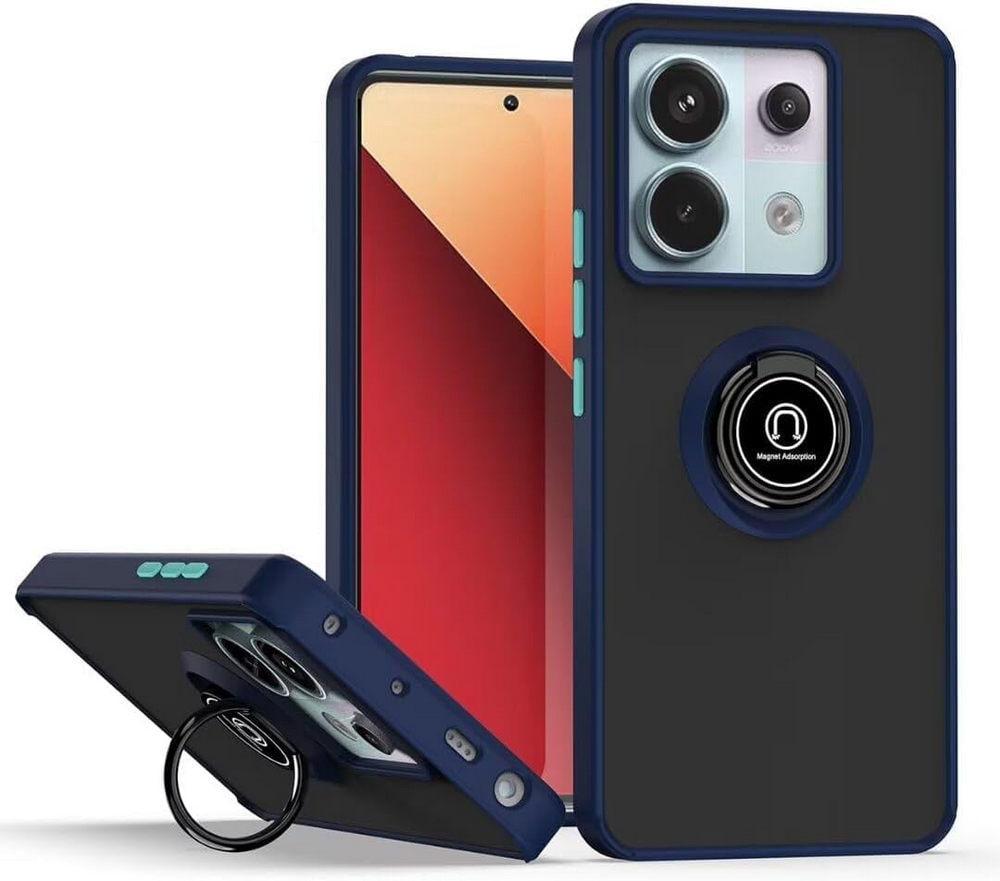 Защитный чехол MatteLuxe Xiaomi Redmi Note 13 Pro 5G (с кольцом) Blue (38258-28)