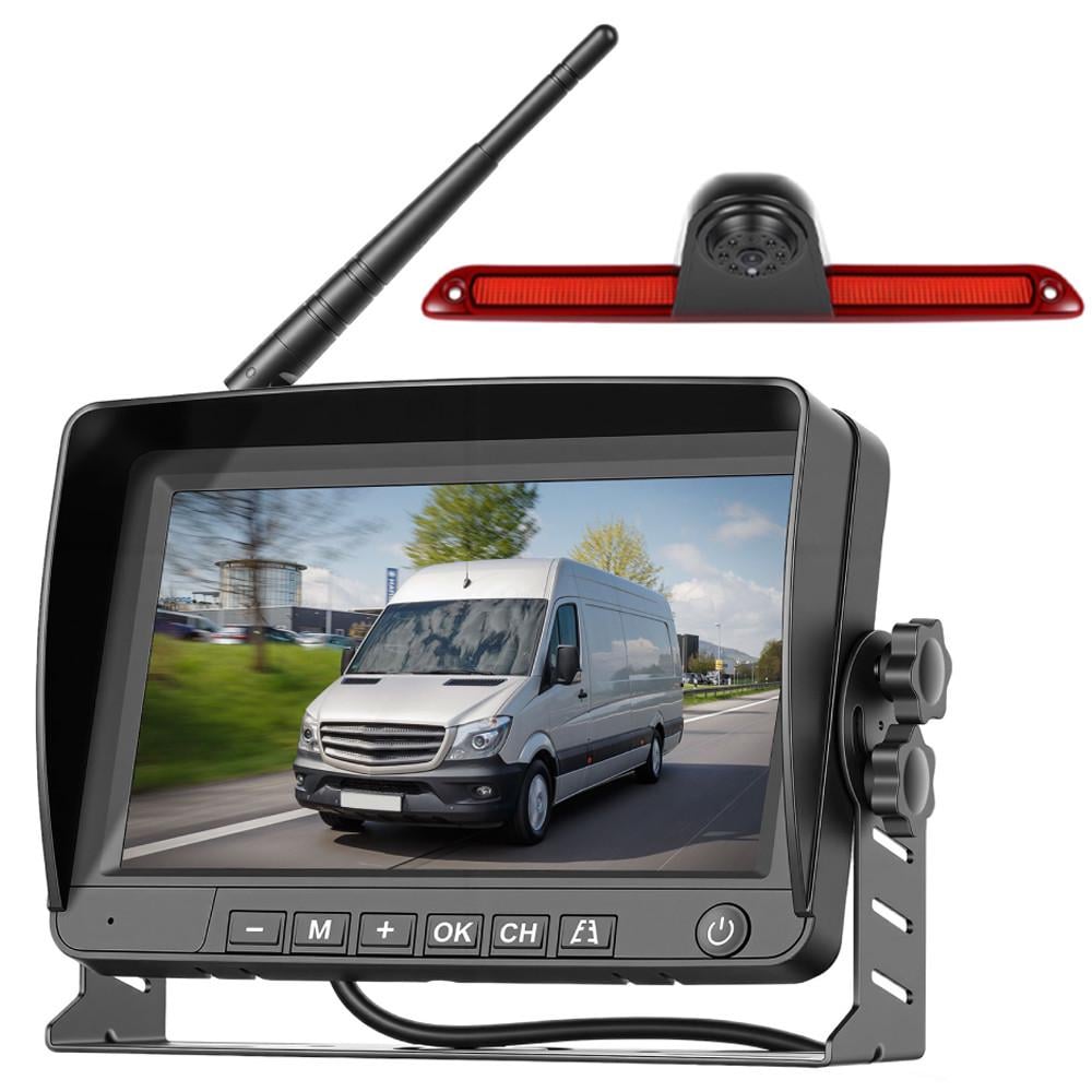 Монитор беспроводной с камерой заднего вида для Mercedes Sprinter 2006-2019 Podofo A4499 парковочный комплекс