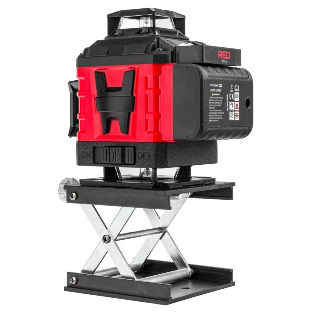 Лазерний рівень Red Technic RTPLK0036 2415718360 40 м зелений промінь 16 ліній 360° що самовирівнюється IP54 - фото 2 Лазерний рівень Red Technic RTPLK0036 2415718360 40 м зелений промінь 16 ліній 360° що самовирівнюється IP54 - фото 2