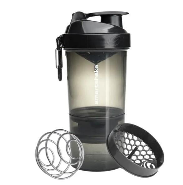 Шейкер спортивний SmartShake Original2GO 600 мл Black (10560802)
