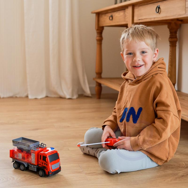 Пожарная машина Woopie с подъемником и дистанционным управлением - фото 8