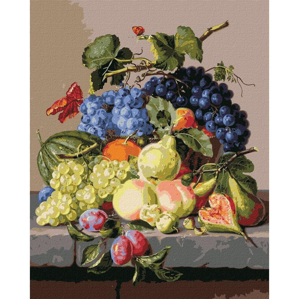 Картина по номерам Идейка Бархатный натюрморт 40x50 см (KHO5655)