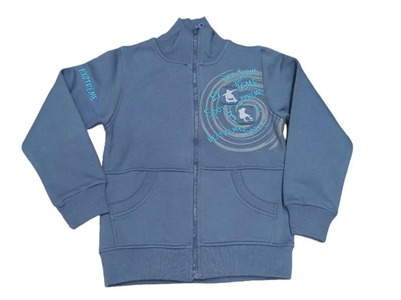 Кофта на хлопчика Паркур GABBI р. 32 122-128 см Cиній