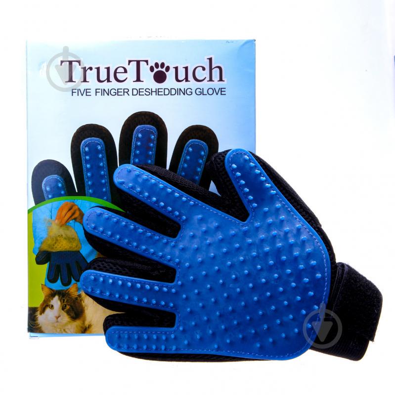 Перчатка True Touch для вычесывания шерсти (up3899) - фото 2 Перчатка True Touch для вычесывания шерсти (up3899) - фото 2