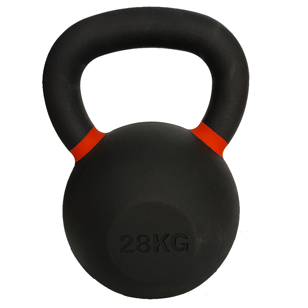 Гиря для кроссфита SPART Premium 28 кг Черный