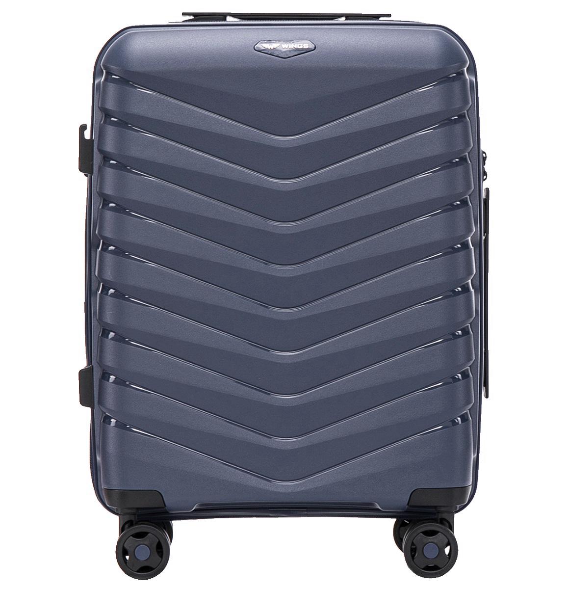 Валіза поліпропіленова Wings PHX01 мала Синій (Wp00560) - фото 2 Валіза поліпропіленова Wings PHX01 мала Синій (Wp00560) - фото 2