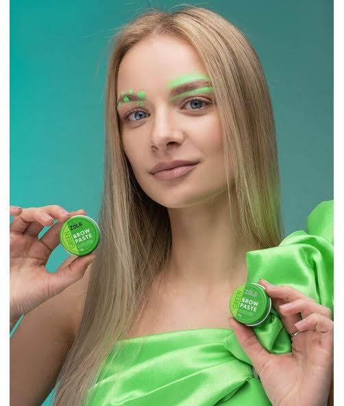 Контурная паста Zola Green Brow Paste для разметки бровей 15 г Зеленый - фото 3 Контурная паста Zola Green Brow Paste для разметки бровей 15 г Зеленый - фото 3