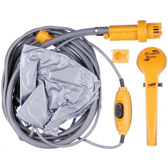 Душ автомобильный Automobile shower set от прикуривателя 12 В Душ автомобильный Automobile shower set от прикуривателя 12 В