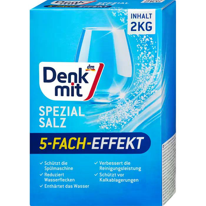Соль для посудомоечных машин Denkmit Spezialsalz 2 кг (055286/486110/789577)