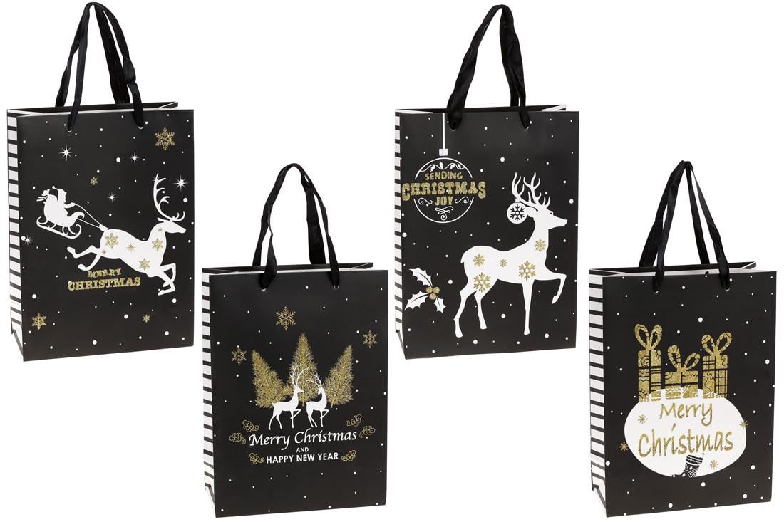 Пакет подарочный бумажный микс BonaDi 4 шт. (PK4-100)