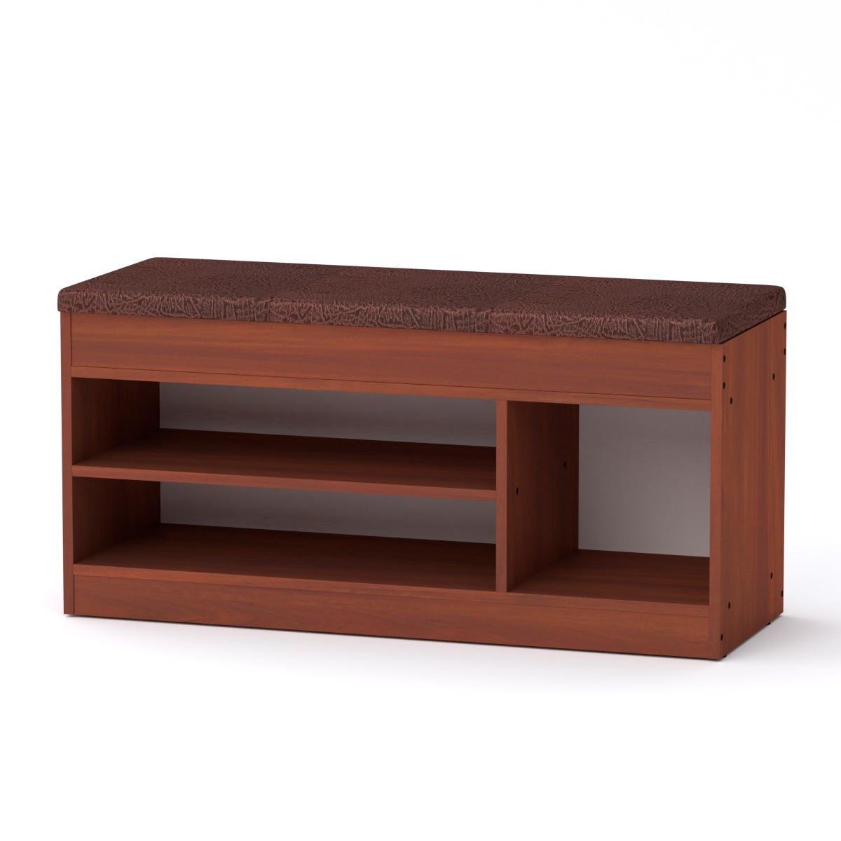 Тумба під взуття Компаніт SC-17 100х37,2х50 см Яблуня (28488596) - фото 1 Тумба під взуття Компаніт SC-17 100х37,2х50 см Яблуня (28488596) - фото 1