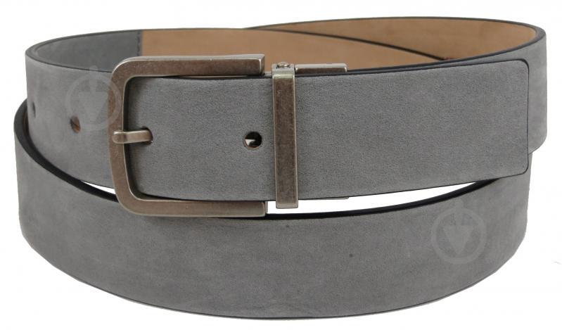 Жіночий шкіряний ремінь Tod's 3,5см Світло-сірий (S31C43-1)